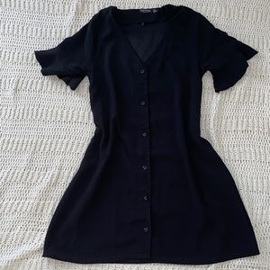 Black Nasty Gal Mini Dress